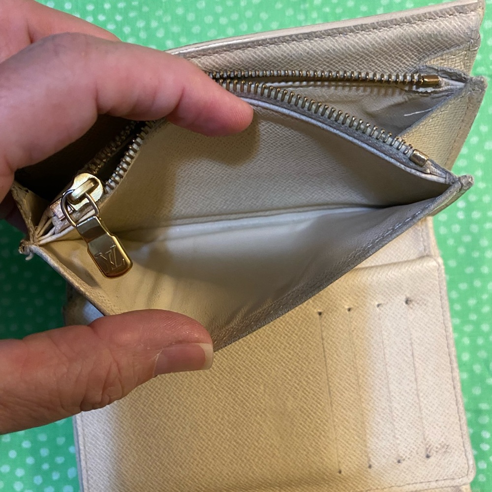 Louis Vuitton Damier Azur Trifold Wallet - Picture 9 of 11